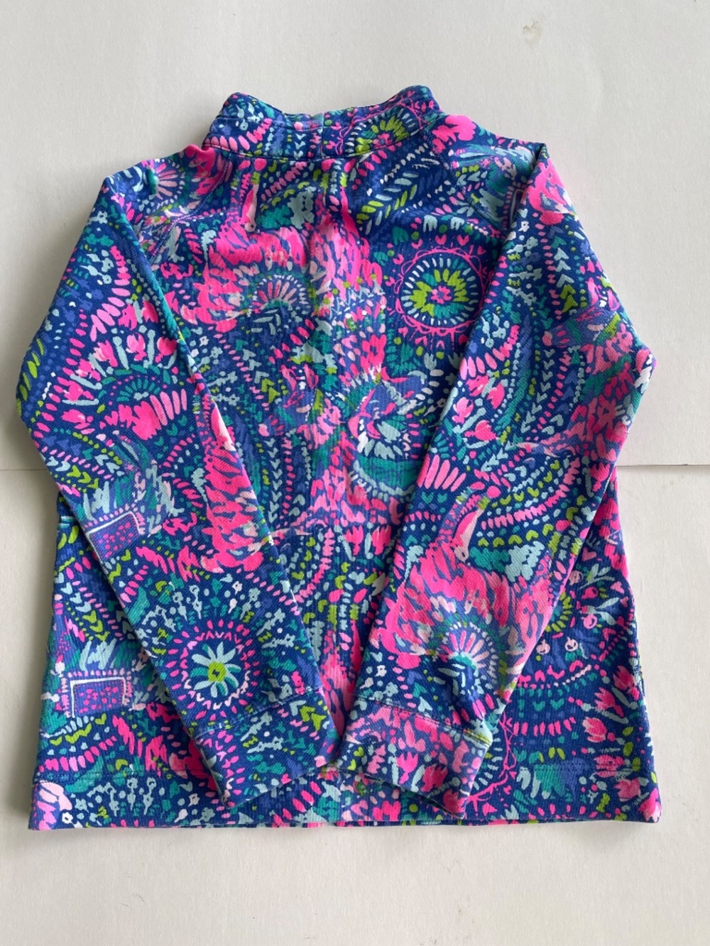 Lilly Pulitzer Girls No Prob Llama Little Skipper Popover - Picture 7 of 11